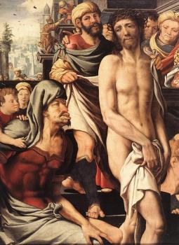 讓 桑德斯 範 赫莫森 Christ Mocked-detail 讓 桑德斯 範 赫莫森 Christ Mocked-detail